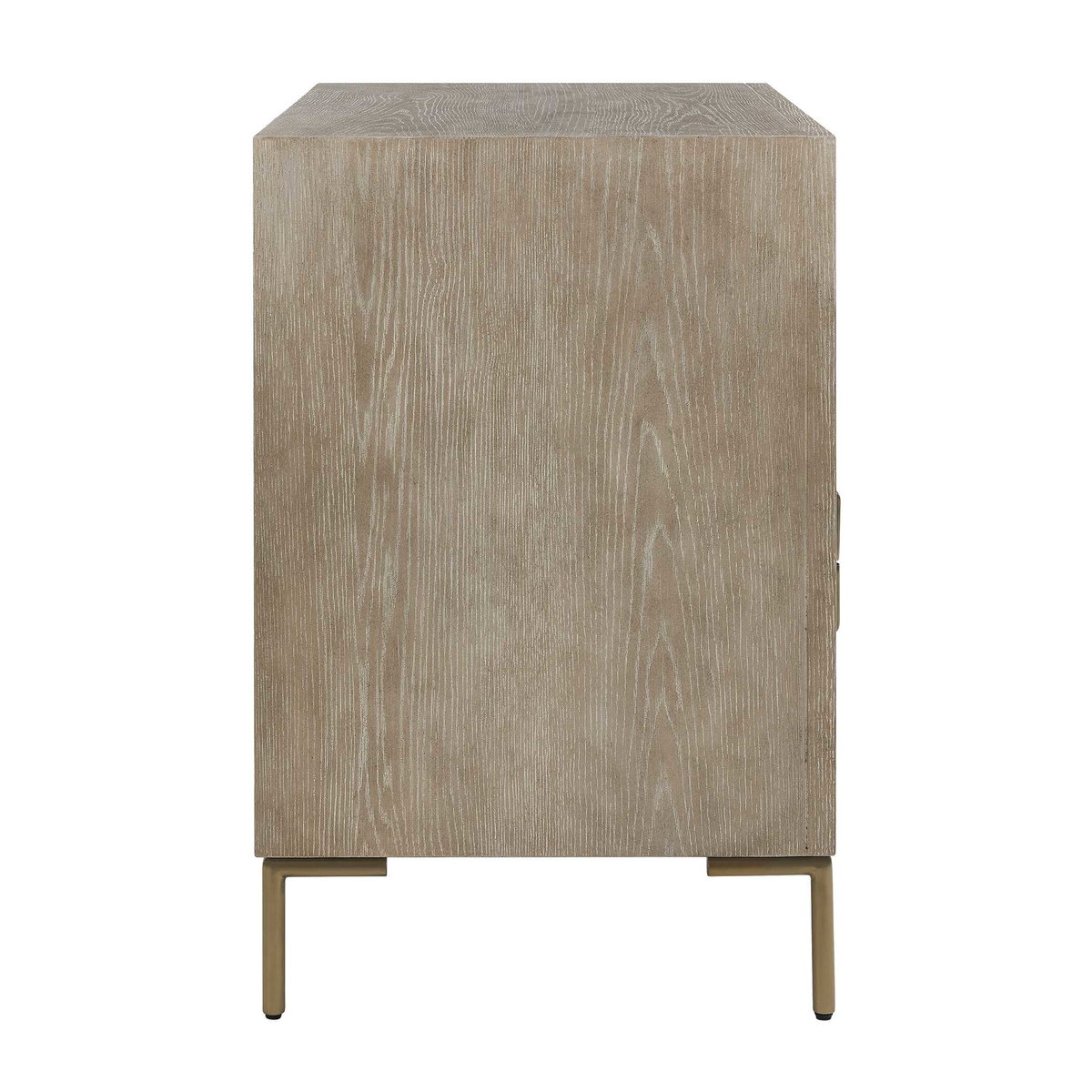 Alessia Modern Light Oak Side Table, Side & End Table by Uttermost, 32" width x 29" height x 19" depth View 7