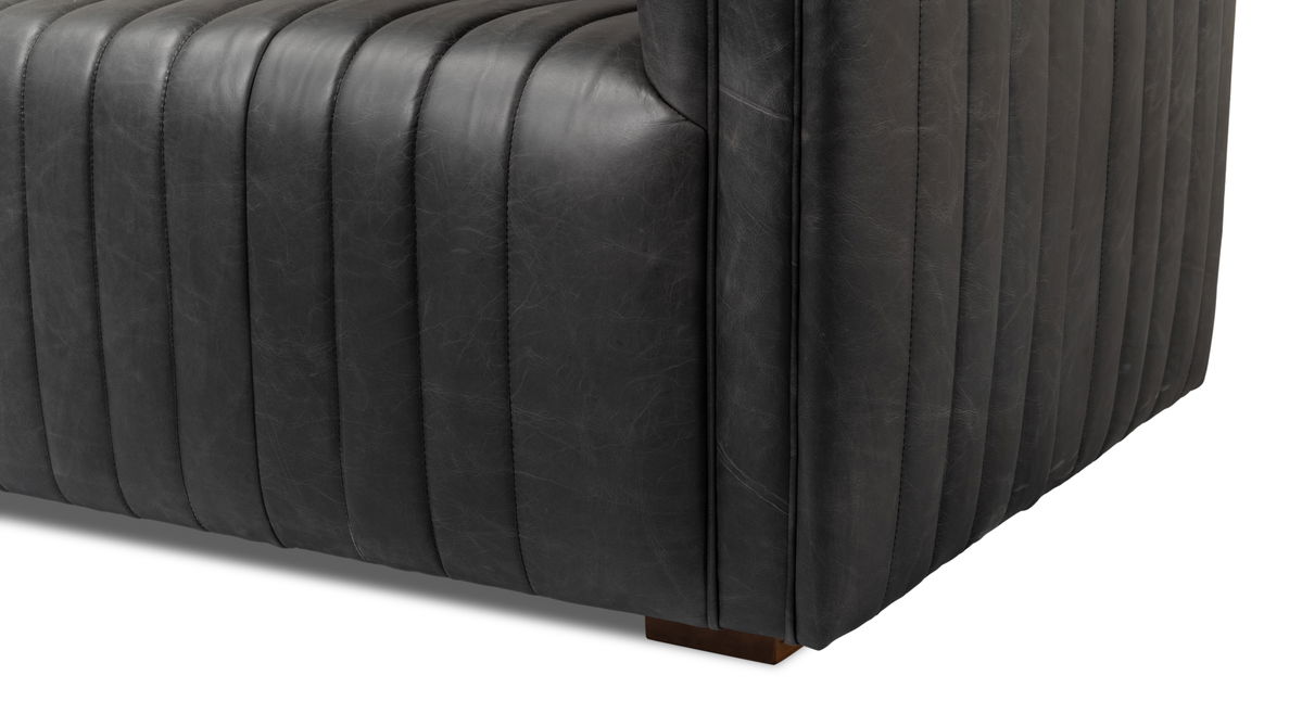 Everett Sofa, by Sarreid, 3' length x 8' width x 2'5" height View 8
