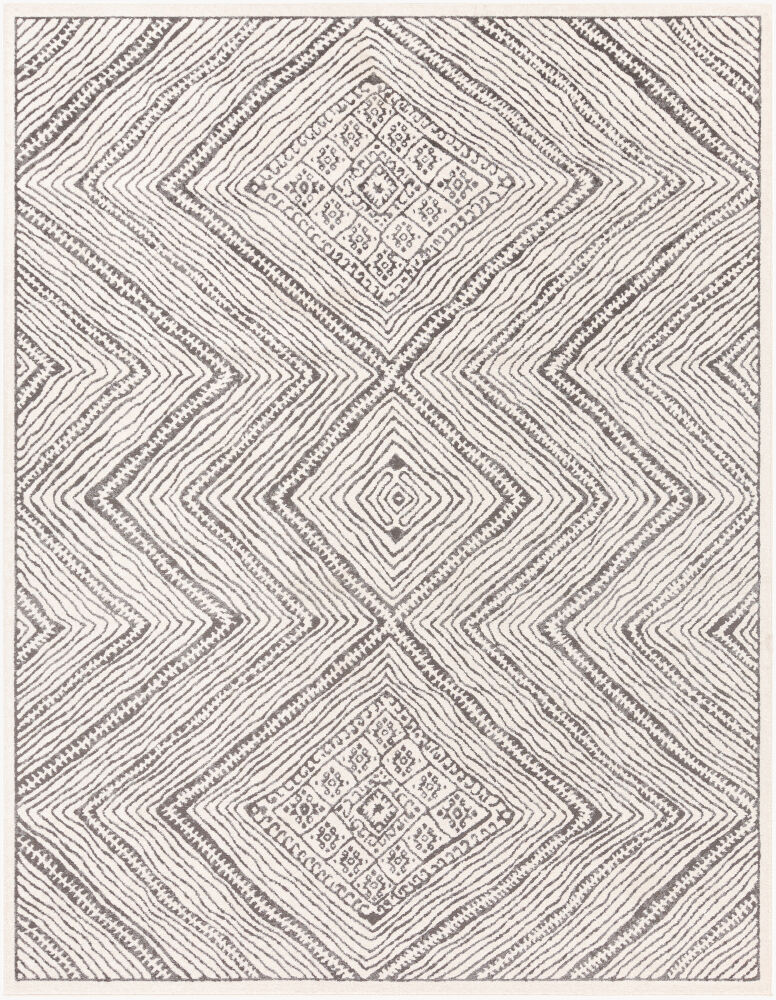 Bahar Machine Woven Rug, by Surya, 1'3.75" length x 1'3.75" width