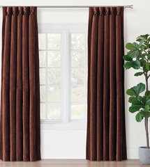 Online Designer Combined Living/Dining RUFUS CHENILLE CURTAIN PANEL