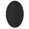 Serna Black Oval Mirror, by Uttermost, 20" width x 30" height x 1.75" depth thumbnail 8