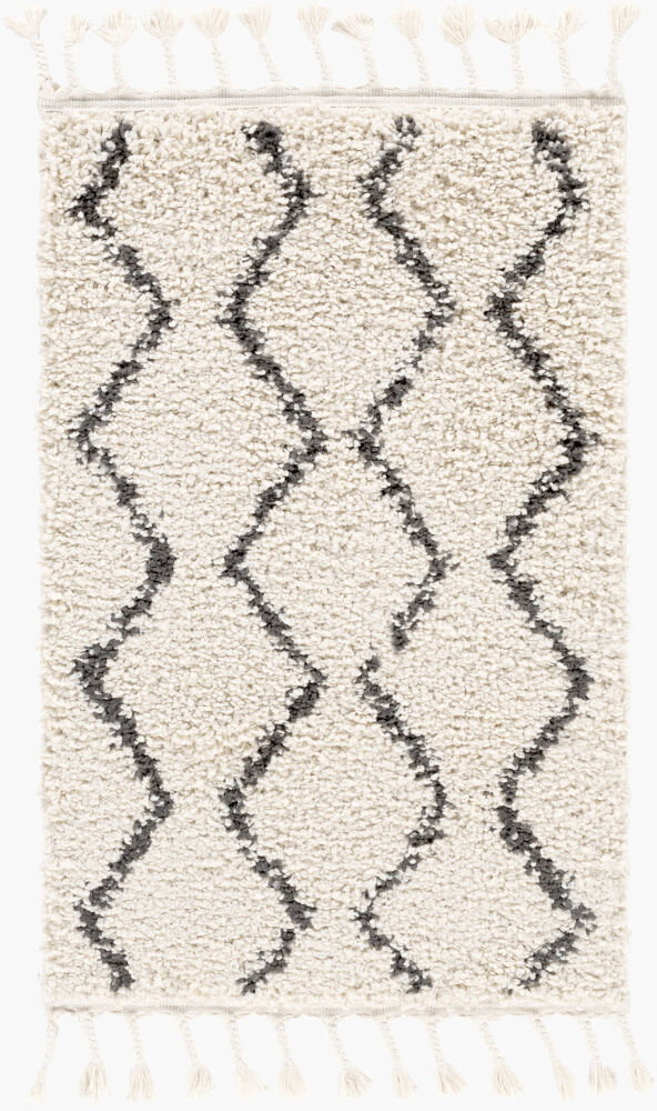 Berber Shag Machine Woven Rug, by Surya, 2'11.43" length x 1'11.62" width