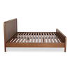 Rye Queen Bed Warm Brown, by Moe's Home, 66" width x 40.6" height x 84" depth thumbnail 4