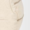 Sachi Beige with Stitching Pouf thumbnail 7