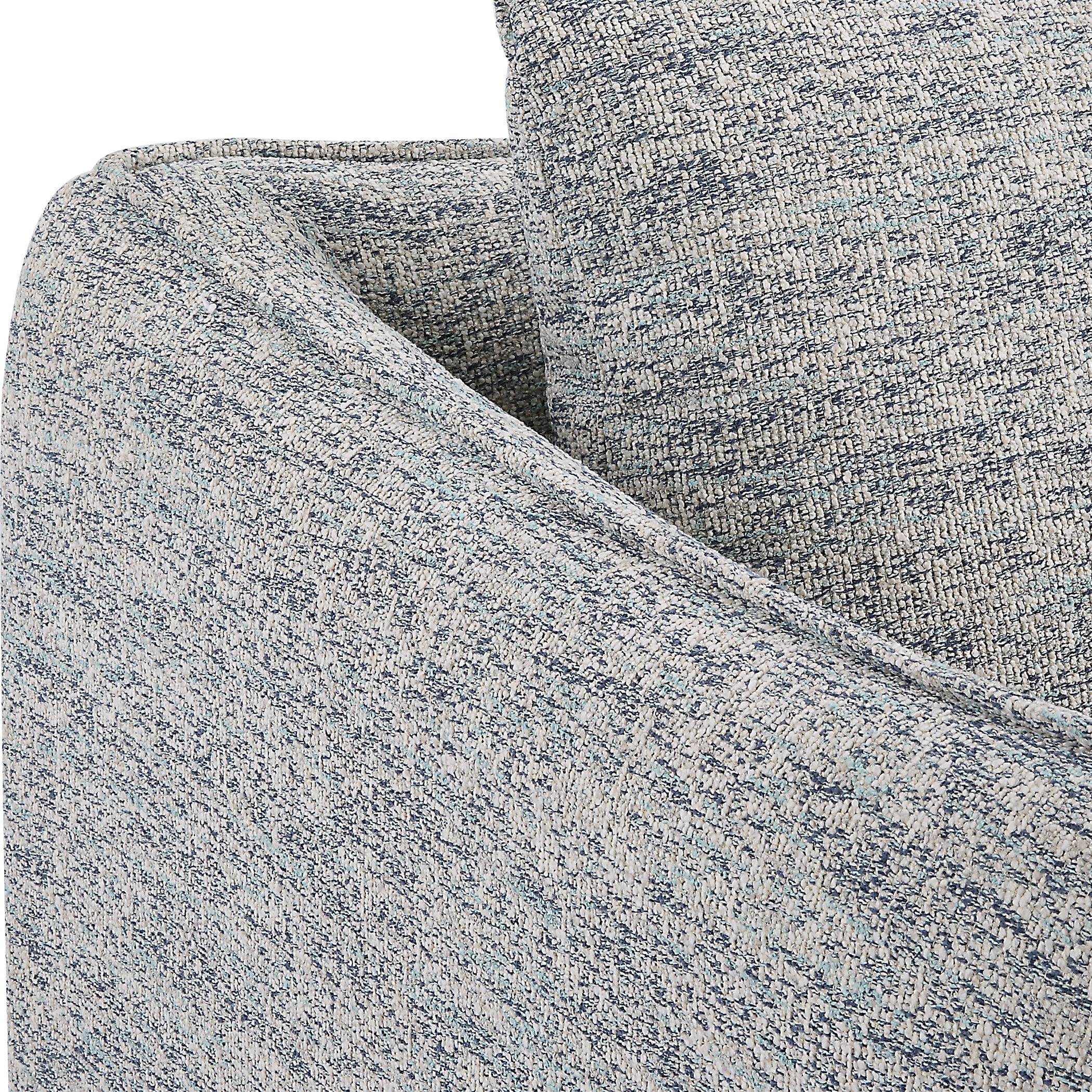 Corben Blue Swivel Chair large image 