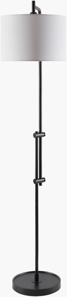 Naiper Task Floor Lamp, by Surya, 14" width x 64" height