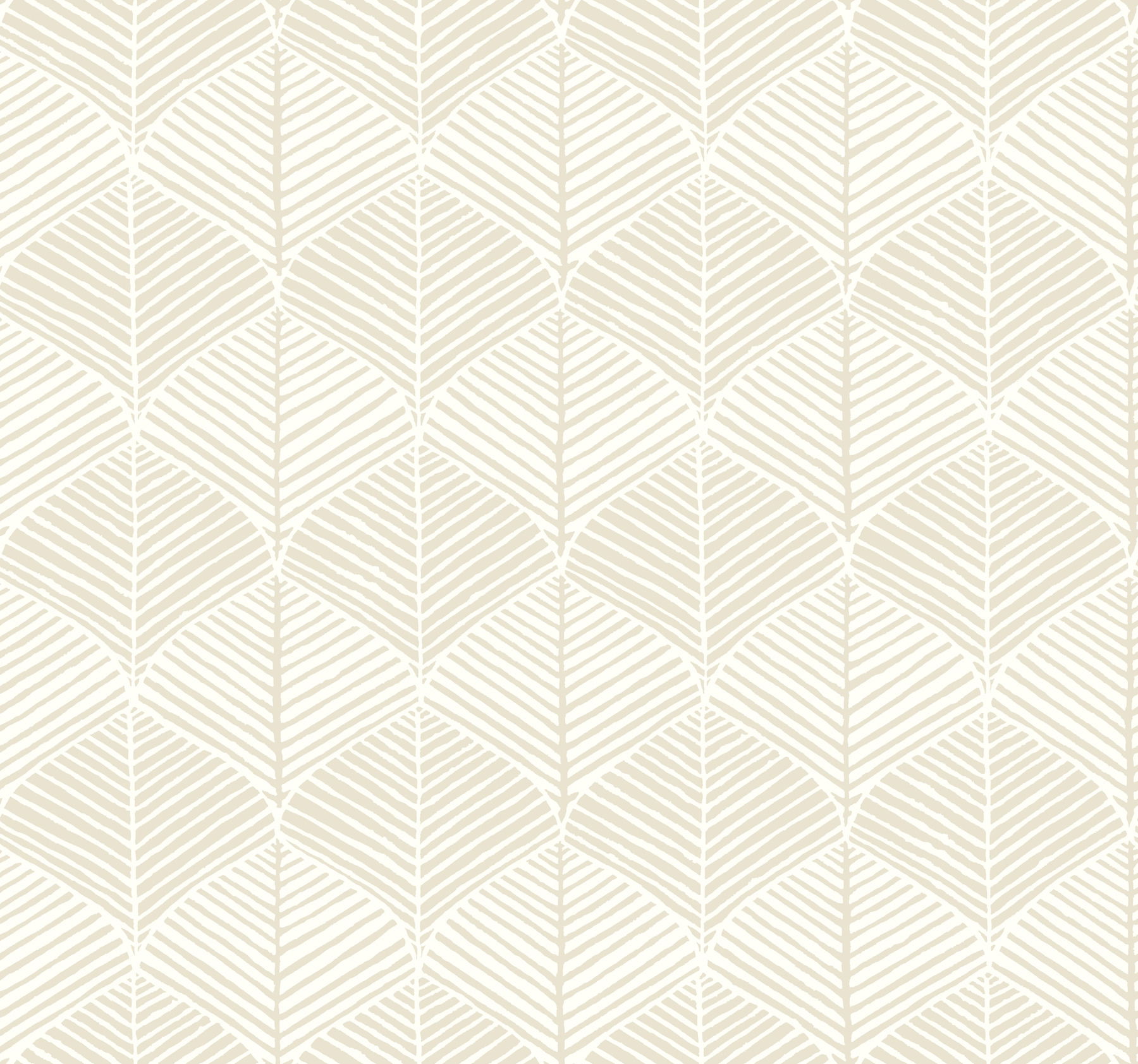 Palm Thatch Taupe Wallpaper large image 