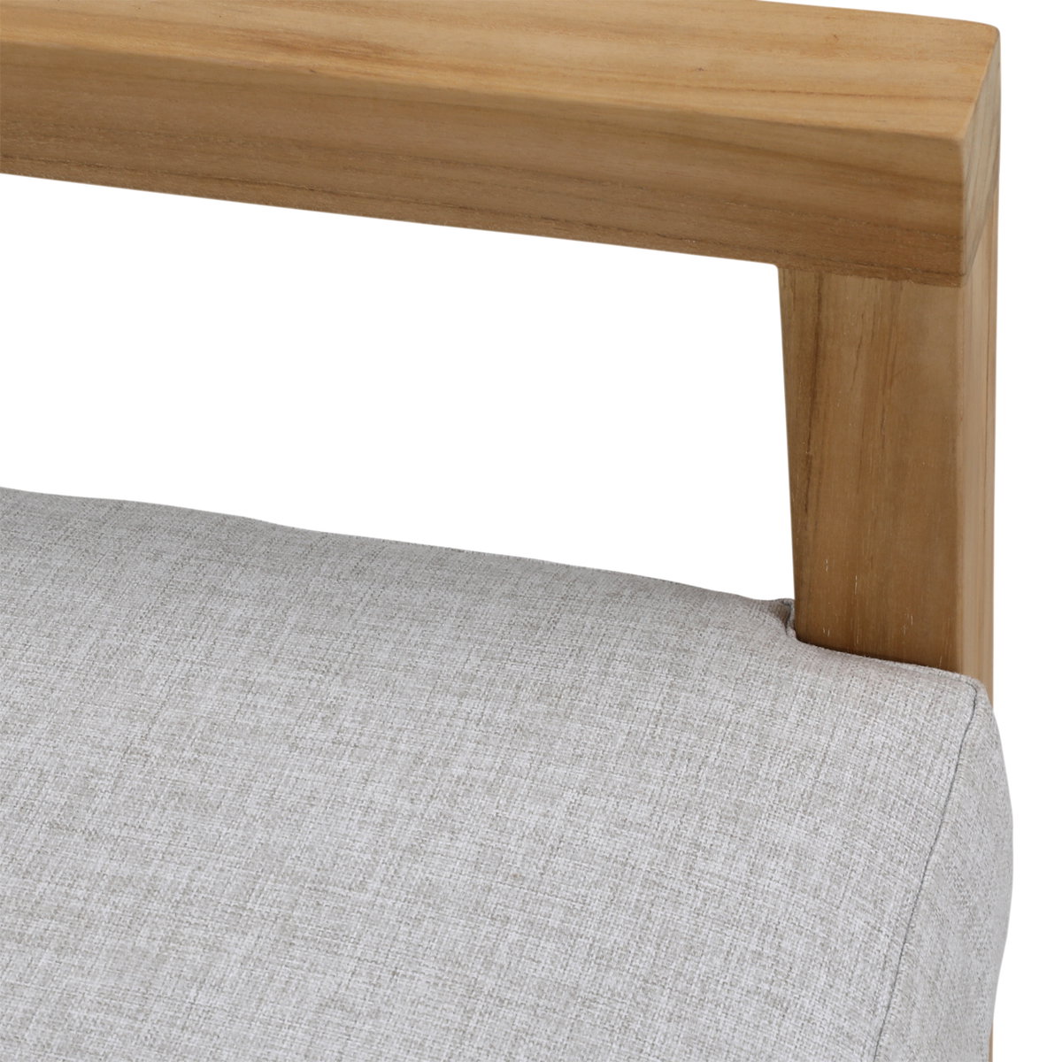 Boe Outdoor Occasional Chair Light Grey, Accent Chair by Dovetail, 32" width x 31" height x 31.5" depth View 5