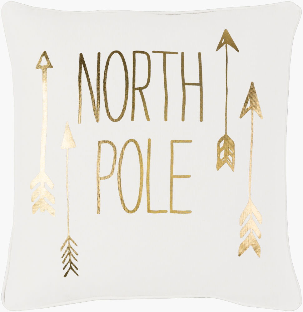 Holiday Accent Pillow Down, Decorative Pillow by Surya, 18" length x 18" width