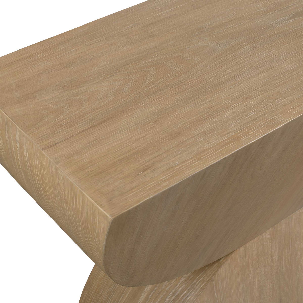 Ciano Modern Wood Console Table, by Uttermost, 52" width x 34" height x 13" depth View 8