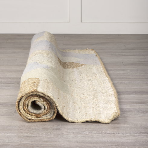 Mayson 5x8 Cream Multi-Colored Honeycomb Pattern Area Rug