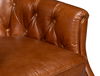 Coolidge Leather Swivel Chair Havana Brn thumbnail 5