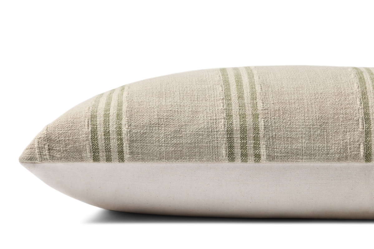 Magnolia Home by Joanna Gaines x Loloi Lincoln Pillow, Decorative Pillow, 12" length x 27" width View 3