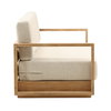 Darlene Outdoor Sofa Sand, Sofas & Sectional by Dovetail, 94.4" width x 32" height x 34.37" depth thumbnail 3