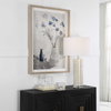 Blue Flowers In Vase Framed Print, Art by Uttermost, 28.75" width x 40.75" height x 3" depth thumbnail 4