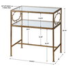 Genell Side Table, Side & End Table by Uttermost, 23.87" width x 25.75" height x 14" depth thumbnail 3
