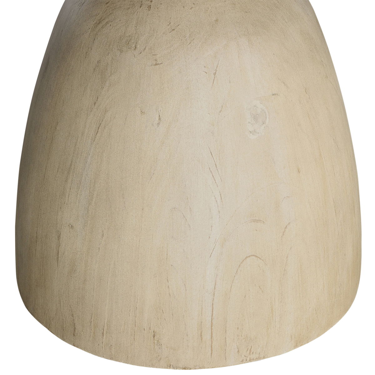 Cabrera Round Dining Table Lt  Warm Wash 48', by Dovetail, 48" width x 30" height x 48" depth View 3