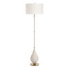 Dewdrop Ivory Floor Lamp, by Uttermost, 1'6" width x 5'4" height x 1'6" depth thumbnail 5