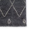 Nostalgia Casablanca Hand-Knotted Moroccan Gray/White Area Rug thumbnail 4