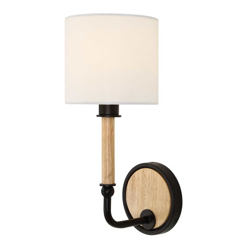 Franconia 1 Light Wooden Sconce