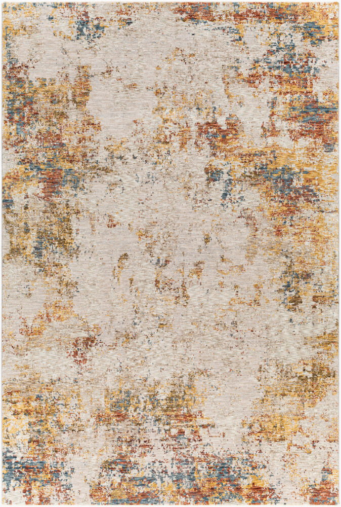 Reina Machine Woven Rug, by Surya, 9'6.17" length x 6'6.74" width