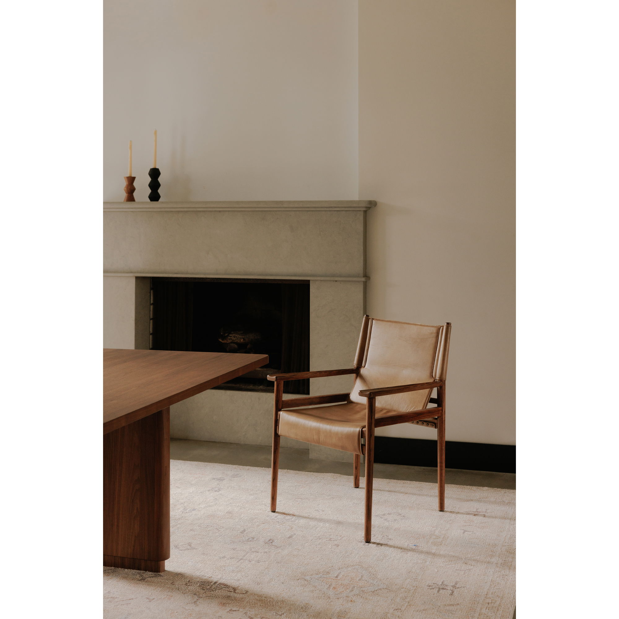 Remy Dining Chair Tan large image 