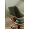 EC Leather Swivel Executive Chair, Office Chair by Hooker Furniture, 24" width x 33.75" height x 26.25" depth thumbnail 8