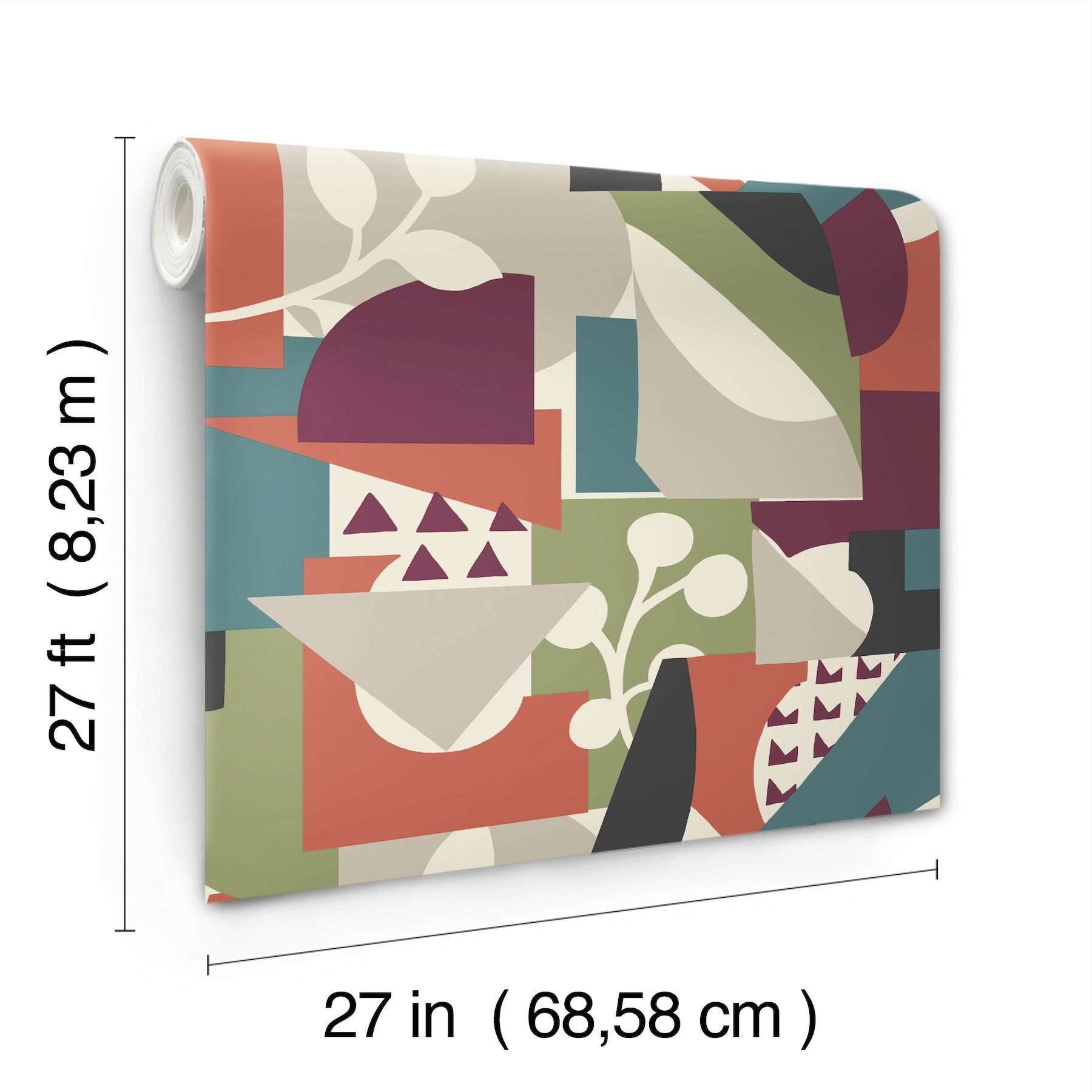 Cut Outs Forest Wallpaper large image 