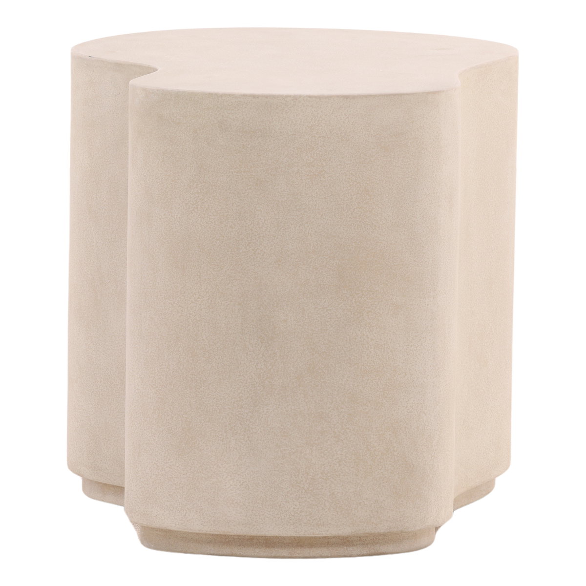 Xyra Outdoor Side Table Light Grey Large, Side & End Table by Dovetail, 21.65" width x 21.85" height x 21.65" depth View 2