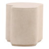 Xyra Outdoor Side Table Light Grey Large, Side & End Table by Dovetail, 21.65" width x 21.85" height x 21.65" depth thumbnail 2