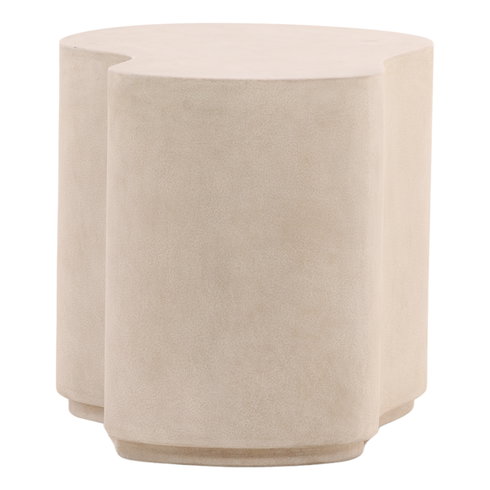 Xyra Outdoor Side Table Light Grey Large
