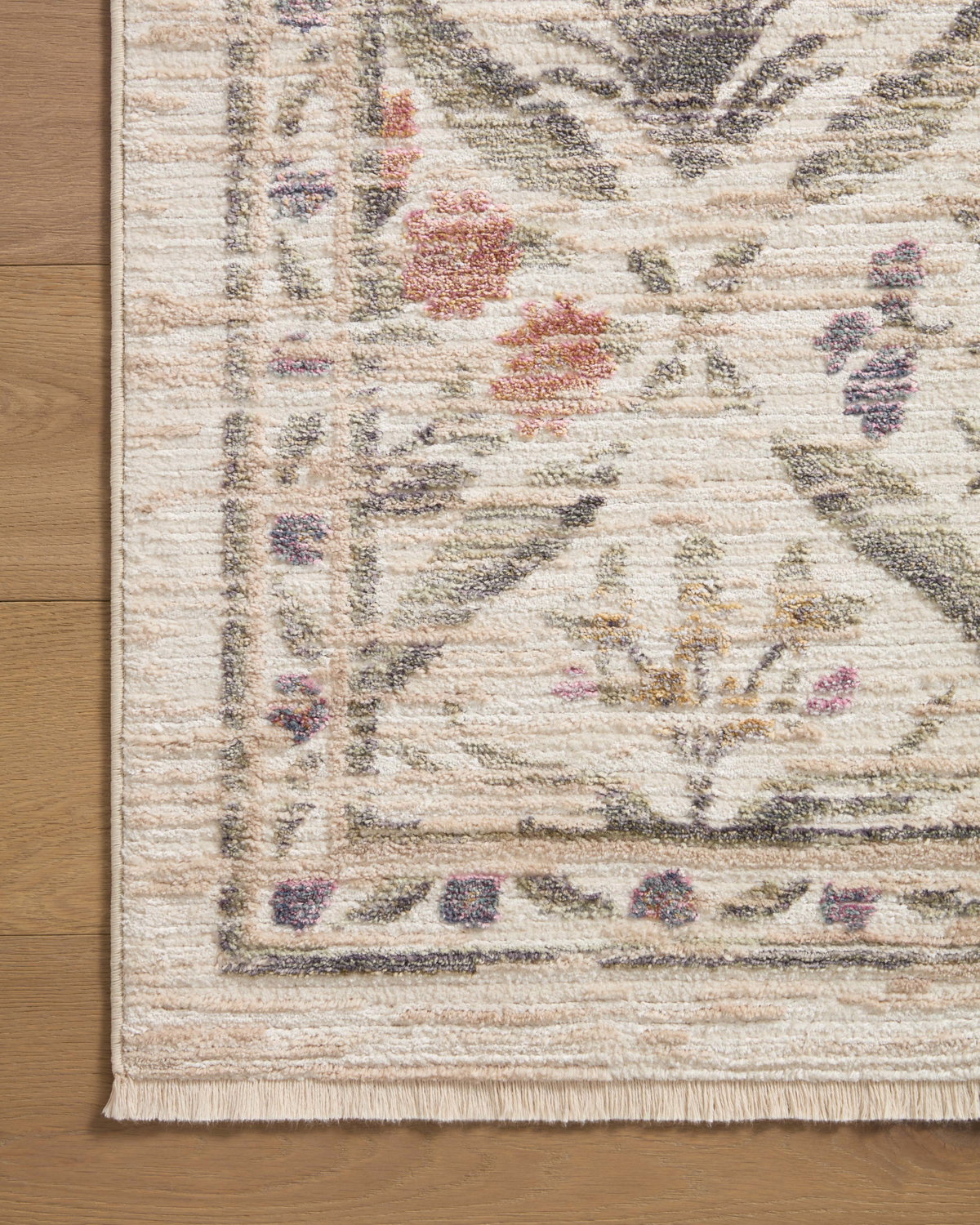 Rifle Paper Co. x Loloi Provence Rug, 3'7" length x 5'7" width View 4