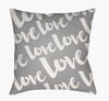 Love Accent Pillow, Decorative Pillow by Surya, 18" length x 18" width thumbnail