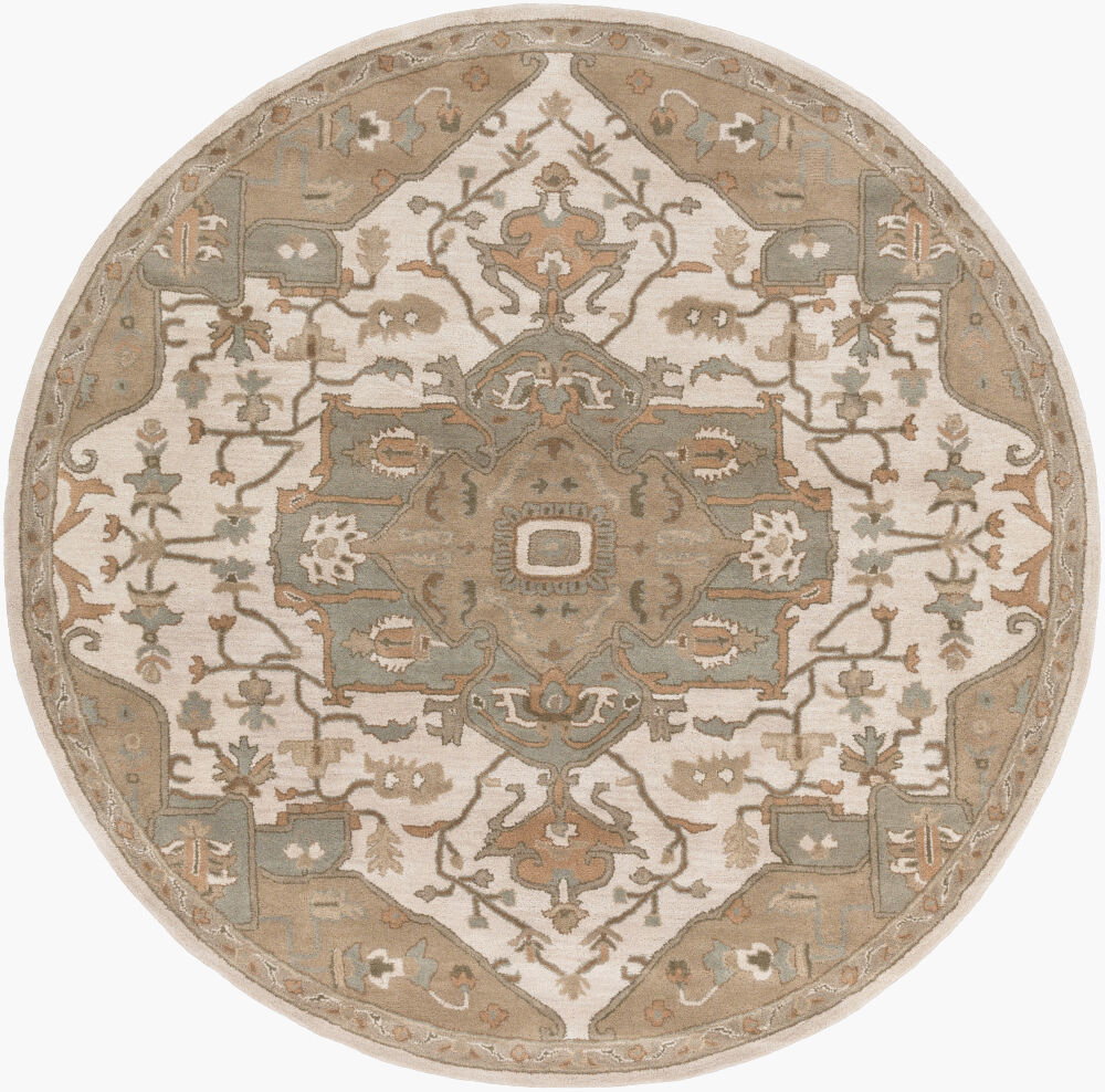 Caesar Handmade Rug, by Surya, 8' length x 8' width