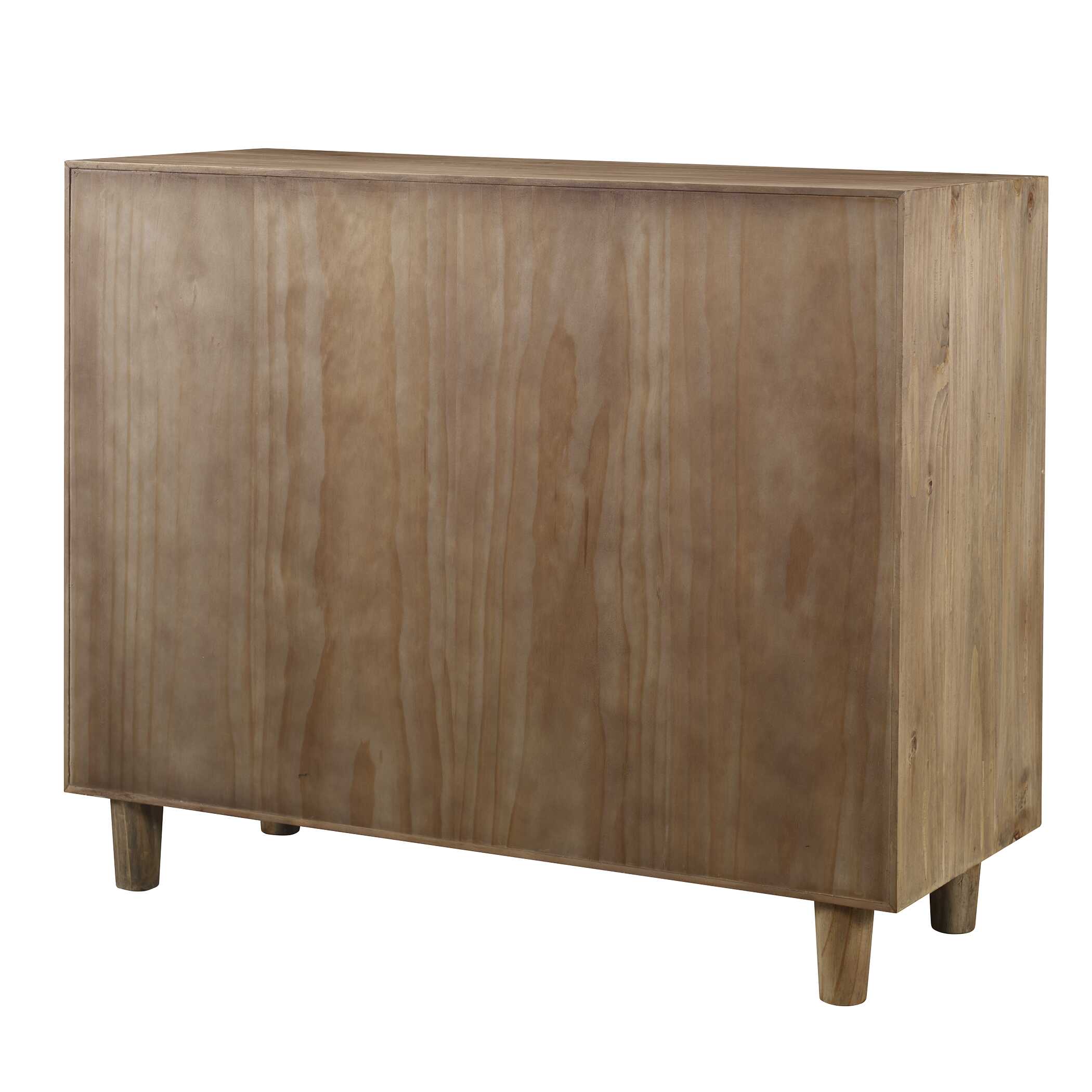 Crawford Light Oak Accent Chest, Furniture by Uttermost, 42" width x 34" height x 17" depth View 7