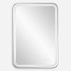 Crofton Lighted Nickel Vanity Mirror thumbnail 0