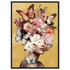Butterfly Aficionado (Gold Leaf), by Oliver Gal,  20x30 thumbnail 1