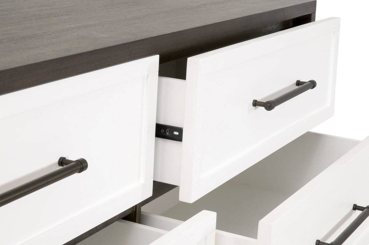 Wrenn 6-Drawer Double Dresser, by Essentials for Living, 63" width x 35" height x 20" depth View 7