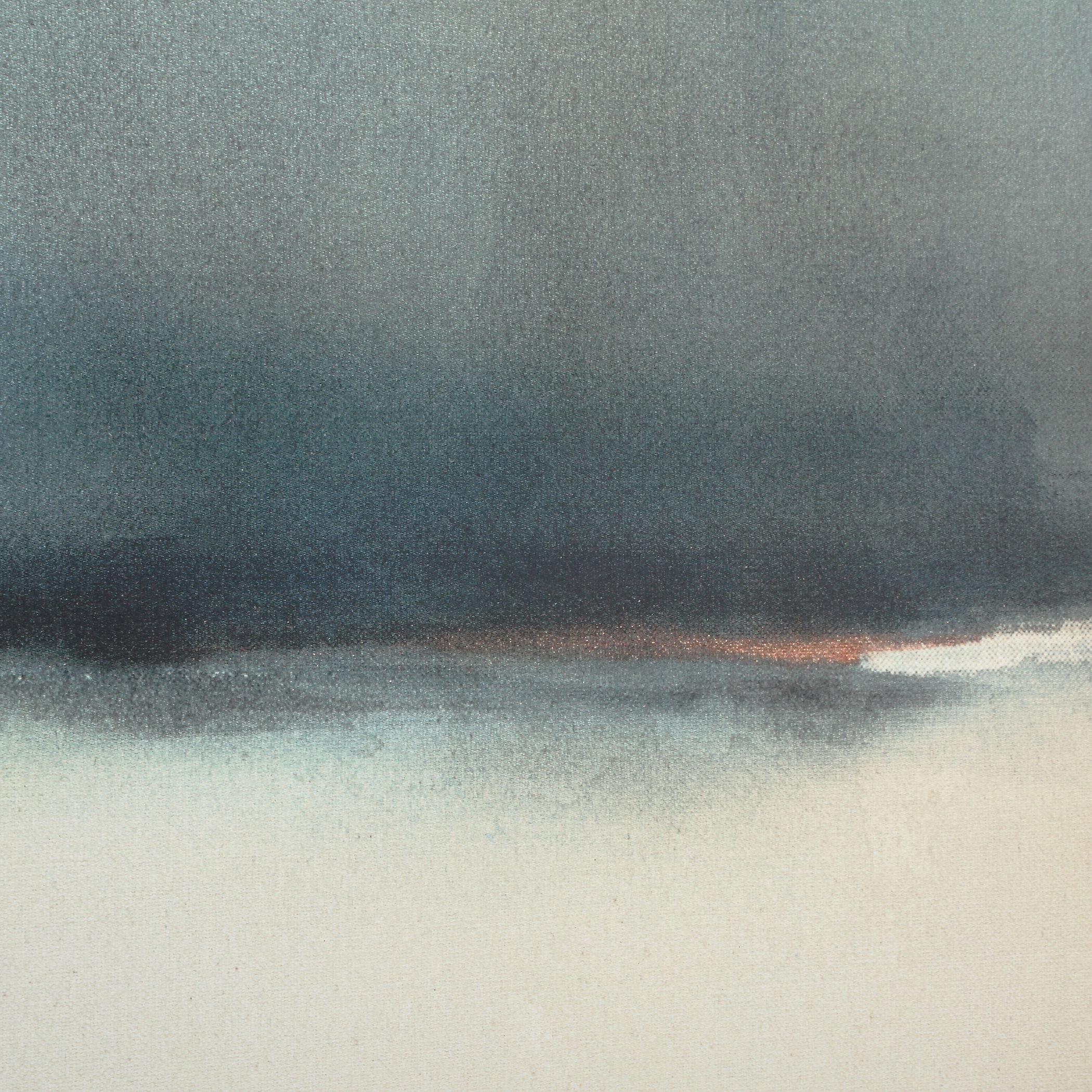 Deep Rains Framed Abstract Print large image 