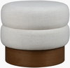 Lona Ottoman, by Surya, 22" width x 18" height thumbnail