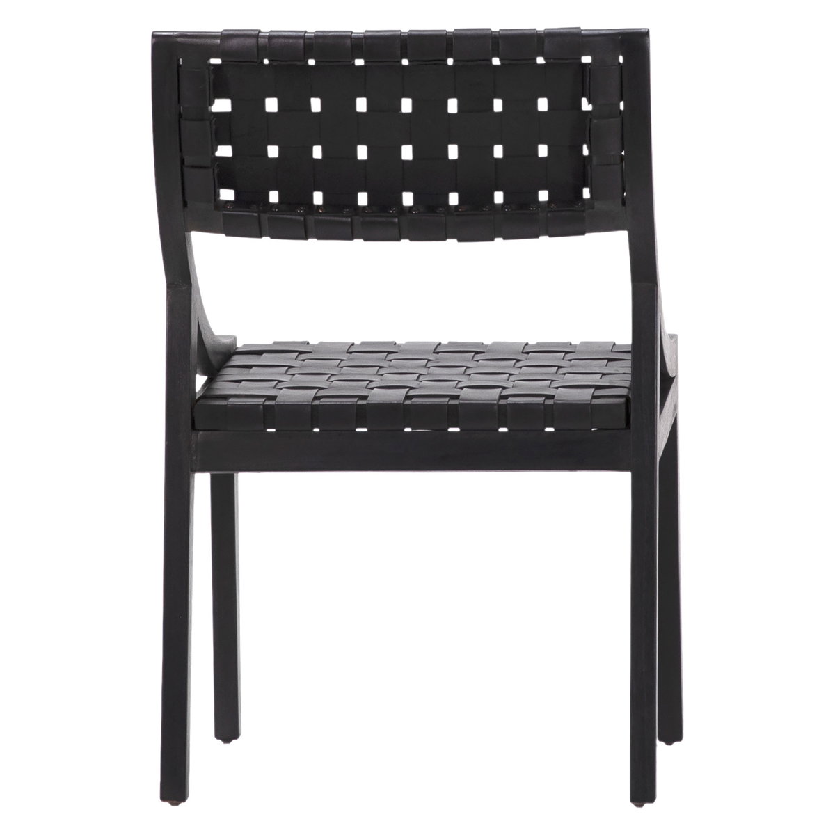 Camila Dining Chair Black, by Dovetail, 21.26" width x 33" height x 21" depth View 4