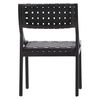 Camila Dining Chair Black, by Dovetail, 21.26" width x 33" height x 21" depth thumbnail 4
