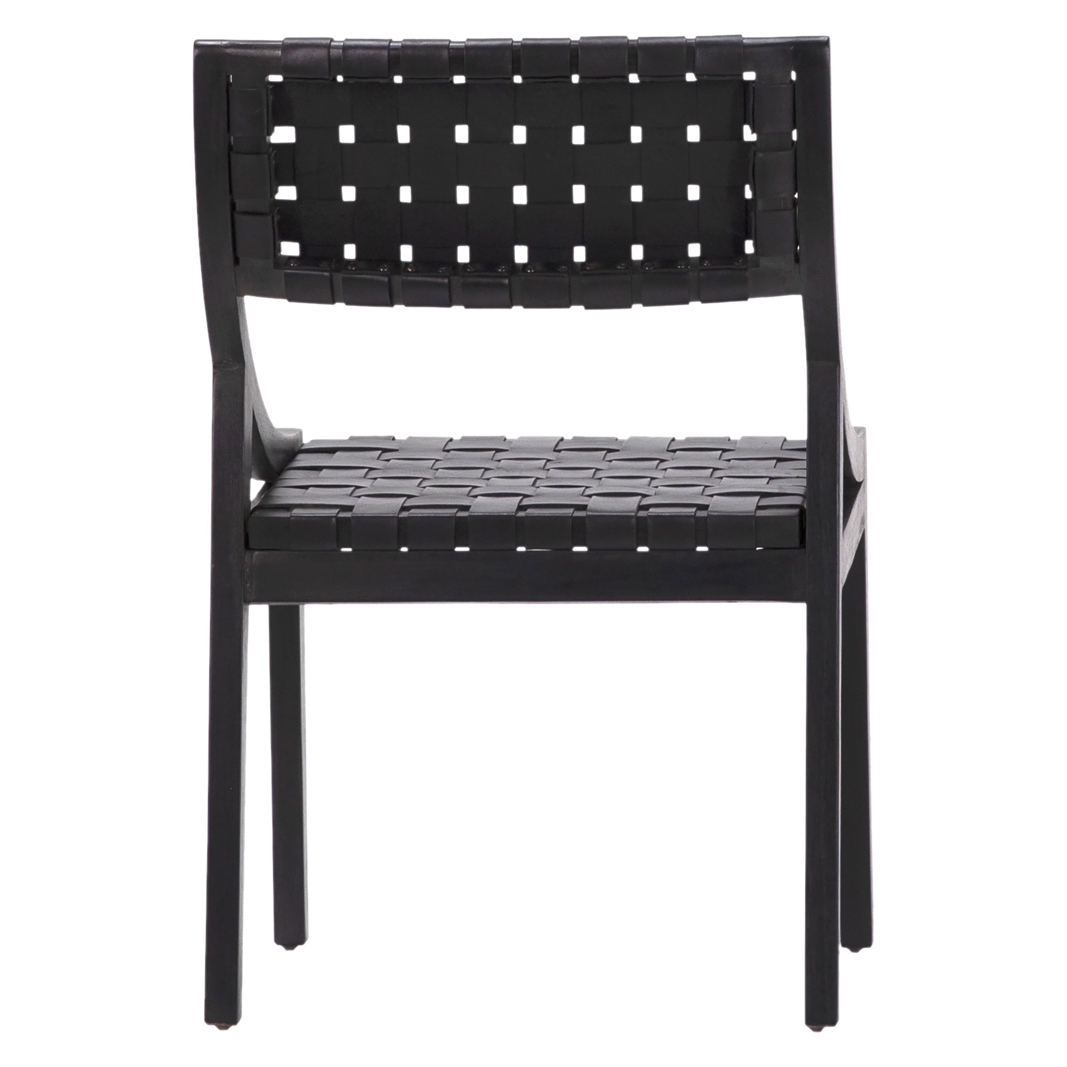 Camila Dining Chair Black large image 