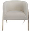 Jacobsen Off White Shearling Accent Chair 0 Jacobsen Off White Shearling Accent Chair thumbnail 0