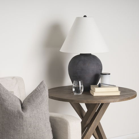Marvin Black Ceramic Table Lamp