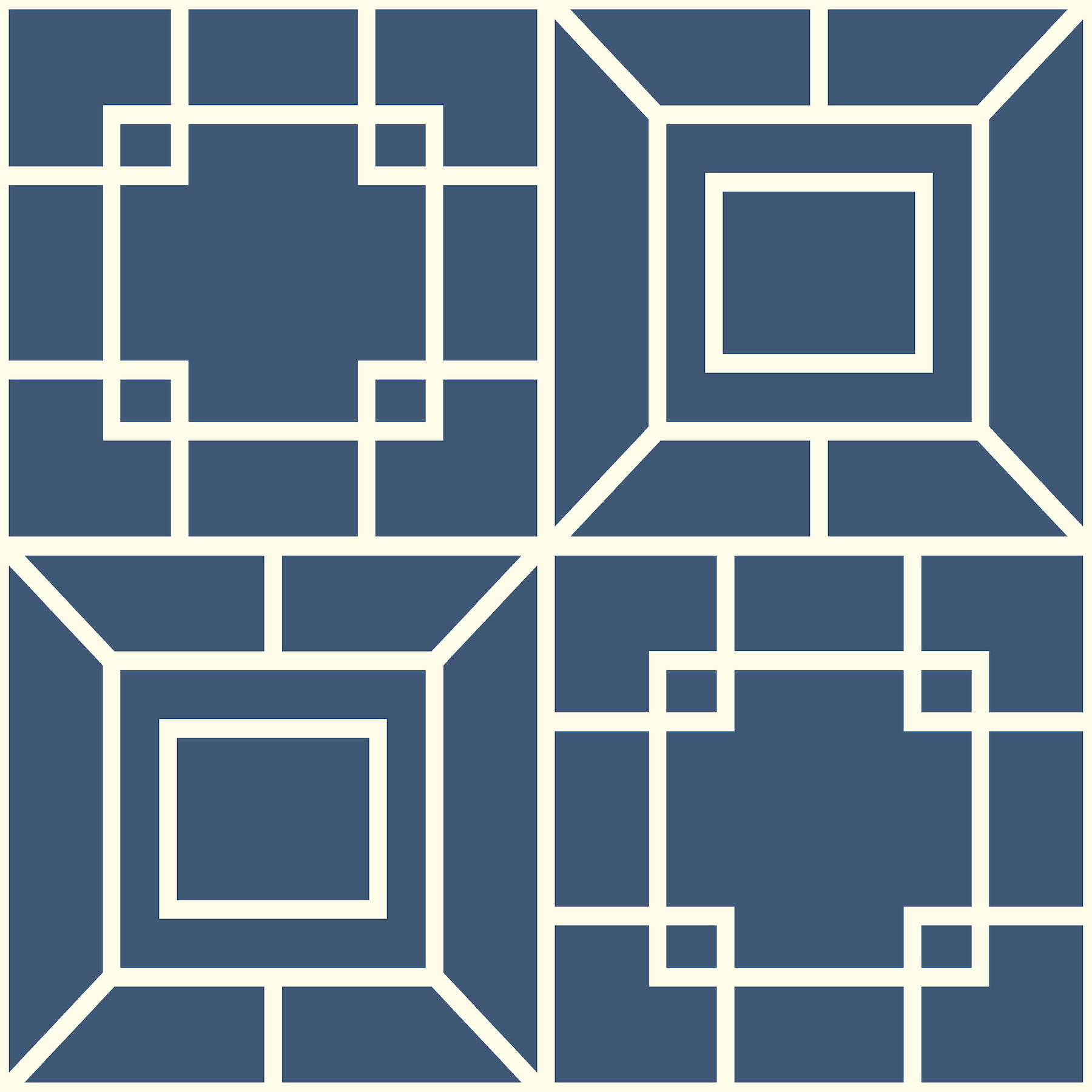 Theorem Blue & White Wallpaper large image 