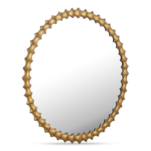 Whitby Mirror Aged Brass