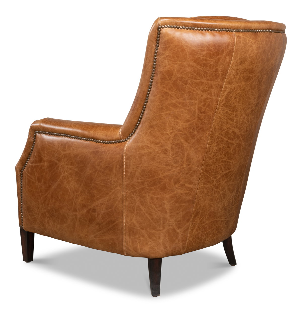 Baker Arm Chair, by Sarreid, 3'3" length x 2'6" width x 3'5" height View 13