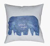 Silent Night Accent Pillow, Decorative Pillow by Surya, 18" length x 18" width thumbnail