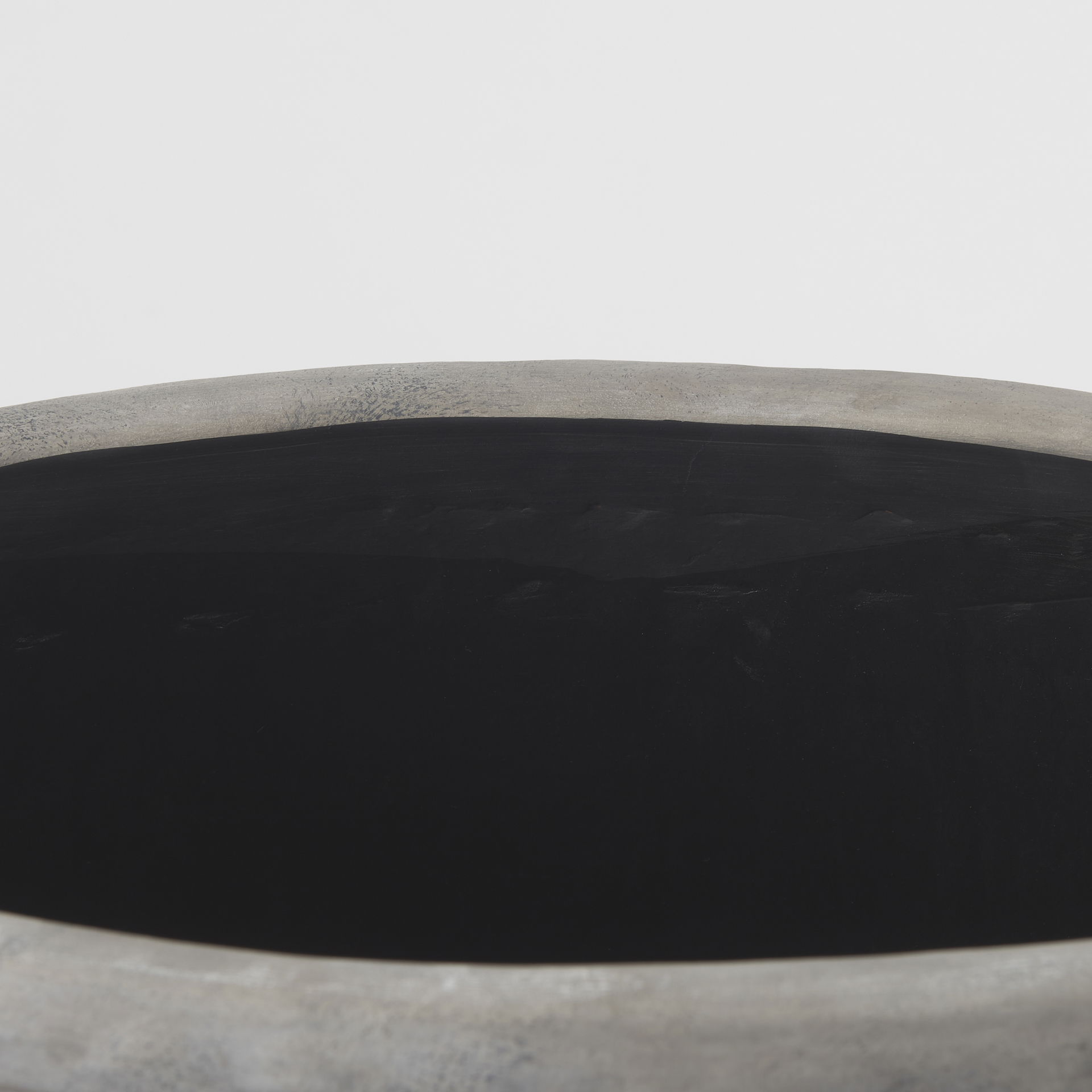 Zuma  Light Gray Ceramic Floor Vase, by Mercana, 27.17" length x 18.11" width x 24.41" height View 6